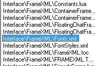 找到XML文件
